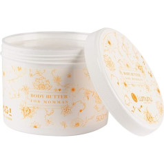 Lumunu Venize Deluxe Body Butter for Baby Bellies (500ml) Bagātīga ķermeņa buķete sausai ādai no 3 dabīgiem augu sviestiem ar E vitamīnu, kas novērš sasprindzinājumu