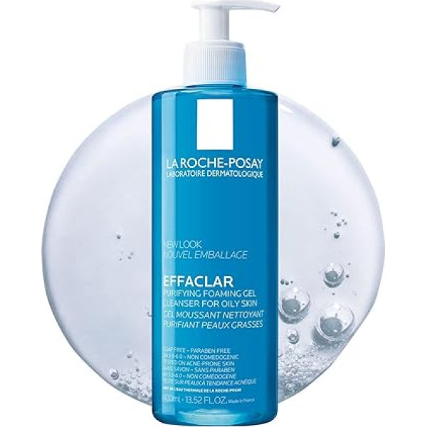 La Roche-Posay Roche Posay Effaclar putojošs attīrošs gels, 400 ml