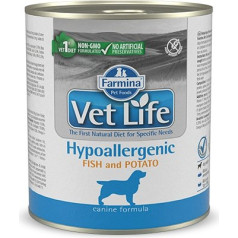 vet life hipoalerģiska zivju un kartupeļu barība suņiem - 300g