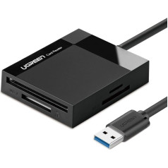 Ugreen USB 3.0 SD | micro SD | CF | MS card reader black (CR125 30333)