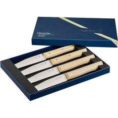 Opinel Facette Ash 254645 Galda nažu komplekts no 4 nerūsējošā tērauda MA5