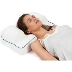 MAKOSAS Anti-Ageing Memory Foam spilvens - Premium Comfort mierīgam miegam ar papildu bambusa pārvalku