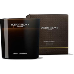 Molton Brown Apelsīns un bergamotes liela luksusa aromātiskā burciņa svece 600g