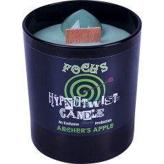 Naturally Wicked Hypnotwist Focus Candle, hipnotiskā kristāla burvju svece, Inc Crystal Spinning Top