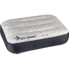 Sea to Summit - Aeros Down Travel Pillow R - Ultraviegls un piepūšams - 10D materiāls - Premium pūka spilvens - neslīdošs - pārgājieniem un kempingiem - 34 x 24 x 12 cm - pelēks - 70 g