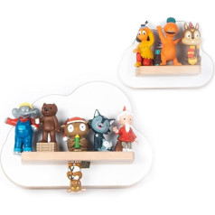 Boarti Boars Children's Shelf Clouds in Various Sizes and Colours - for Toniebox and Tonies - for Playing and Collecting