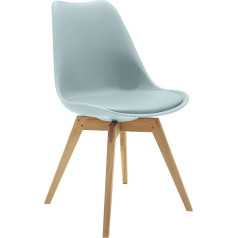 Cada Design By Designbotschaft Designbotschaft: Olbia valgomojo kambario kėdė pastelinės žalios/ ąžuolo spalvos 1 vnt.