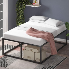 Zinus EU-MBBF-18L Bed Frame, Metal/Wood, Single