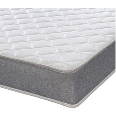 Extreme Comfort Ltd Extreme Comfort Cooltouch Essentials 18 cm pelēks augstas komforta vienvietīgs matracis ar spalvām un vienu atmiņas putu slāni 90 x 190 cm vienvietīgs matracis