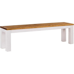 Rio Classico Soliņš 180 cm Honey White Pine Masīvkoka ēdamistabas soliņš Virtuves soliņš Koka soliņš Izvēle izmēros un krāsās Brazīlijas mēbeles