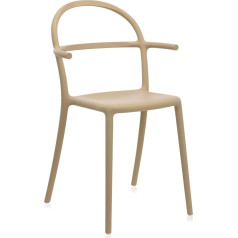 Kartell Generic C krēsls, plastmasa, bēšs, 52 x 83,5 x 51 cm