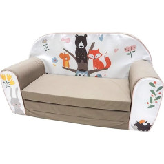 Knorr Toys Knorrtoys.com Knorrotys 68448 Forest Children's Sofa, Brown