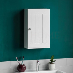 Bath Vida Priano Wall Mounted Cupboard with Door Bathroom Bathroom Storage