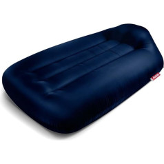 Fatboy ® Lamzac 3.0 gaisa dīvāns, piepūšamais dīvāns, atpūtas krēsls, gulta zilā krāsā, ar gaisu pildīts pupiņu maiss, piemērots izmantošanai ārpus telpām, 200 x 90 x 50 cm