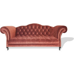 Jvmoebel Chesterfield sofa 3 sėdimų vietų sėdynė Dizainerių sofos sofos komplektas Sofos pagalvėlė