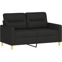 Vidaxl Диван 2-местный, Lounge Sofa Couch с подлокотниками и задней подушкой, Дизайн дивана для гостиной, Диван на металлическом каркасе, Мебель для си