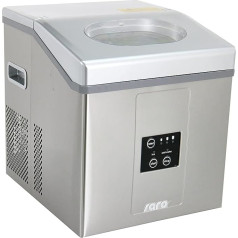 Saro EB 15 Ledus kubiņu veidotājs/15 kg/24 h/230 V/1 Ph/0,16 kW/3 ledus kubiņu izmēru izvēle/gaisa dzesēšana