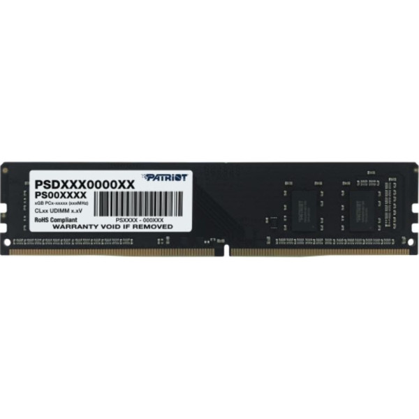 Patriot signature series ddr4 8gb (1 x 8gb) 3200mt/s udimm single psd48g32002