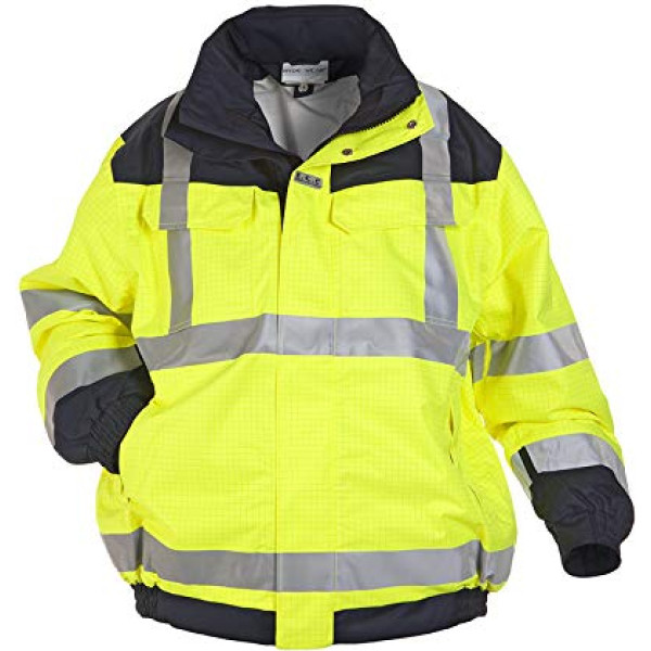 Jaka EN 471 Hi-Vis Yellow/Navy ATEX