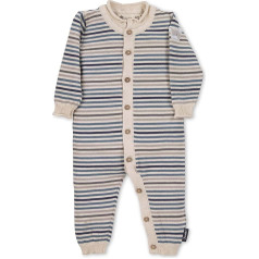 Sterntaler Baby Boys trikotāžas Romper Onesie GOTS Donkey Emmi Toddler pidžama