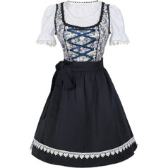 Kobilee Dirndl dāmas: Oktoberfest Dirndl Sarkana tradicionālā blūze Eleganta seksīga tradicionālā Dirndl blūze Elegantas seksīgas tradicionālās Dirndl blūzes Mežģīņu Dirndl priekšautiņi.