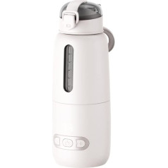 XiaoXIN nešiojamasis vandens šildytuvas kūdikių maistui, 300 ml talpos, tikslus temperatūros valdymas, įmontuotas akumuliatorius, momentinis vandens šildytuvas, virdulys lauko kelionėms automobiliu