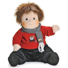Rubens Barn 20013-315 50 см Оригинальная мягкая кукла Эмиль с плюшевой одеждой