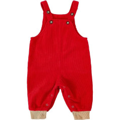 Volunboy Unisex bērnu dinozauru dungriņi, velvets regulējams bez piedurknēm Romper Jumpsuit