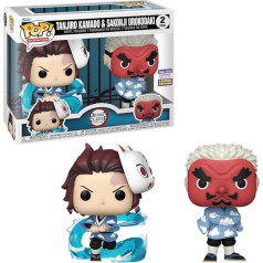 Funko Pop! Demon Slayer - 2 Pack Tanjiro Kamado un Sakonji Summer Convention 2023 (Limited Edition)