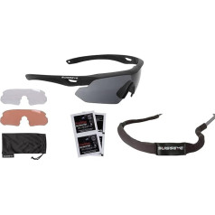 blntackle76 Swiss Eye® tactical glasses, balistic protective goggles, shooting glasses, sports glasses, interchangeable lenses, case, glasses strap and anti-fog cloths, swisseye ® choice of colours