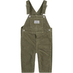 Levi's Baby Boys LVN velvets kombinezons 6ej335 Garās bikses, olivīns