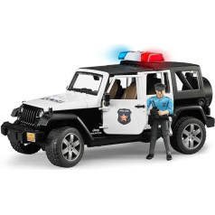 Bruder 02526 Jeep Wrangler Unlimited Rubicon Police Daudzums: 1