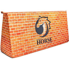 KHT ARIA SHOP Hobby Horse Zirgu šķēršļu šķēršļi Stick Horse Brick Pattern (putu šķēršļi)