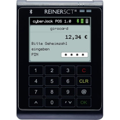 REINER SCT cyberJack® POS | Electronic-Cash-Terminal | Kartenleser für bargeldlose Transaktionen | Lesegerät Made in Germany