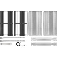 EasiBBQQ radiatoru plāksnes, sildvirsmas, grila režģi un degļi Charbroil TRU infrasarkanajiem stariem 463644220 463632320 463642316 463675016 463245518 463675016P1 463642316 G3 62. -2. -100-W1, G369-0030-W2