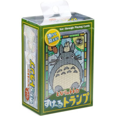 Ensky My Neighbor Totoro Poker Card Deck (Transparent and Invisible Effect) (Sukeru Trump) Kortų žaidimas Naipes Tonari No Totoro, My Neighbor Totoro Yosuke-RU