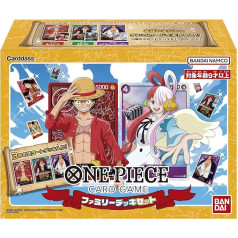 Bandai One Piece karšu spēles komplekts ģimenei (japāņu valodā)