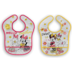 Disney Minnie Mouse 3768 Kūdikių šliaužtinukai iš polietileno, 2 vnt.