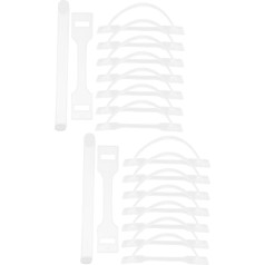 SOLUSTRE Box Mit 200 Sets Kartongriff Lebensmittel Griffe Versand Tragen Haltegriff Handgriff Tragegriffe Umzugskartons Mit Griffen Milchtütengriffe Robuste Griffe Geschenkbox Schwer Pp