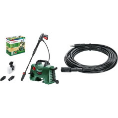 Bosch Home and Garden EasyAquatak 120 Pressure Washer (1500 W, Pressure: 120 bar, in Box) & Bosch F016800361 Extension Hose, 6 m