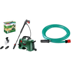 Bosch Home and Garden EasyAquatak 120 spiediena mazgātājs (1500 W, spiediens: 120 bāru, iepakojumā) & Bosch ieplūdes šļūtene ar filtru (Bosch spiediena mazgātāju piederumi)