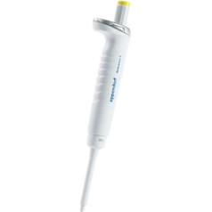 Eppendorf VB-1317 References 2 mikrolitru pipetes ar IVD atbilstību, 20μl-200μl ietilpība, dzeltens/balts