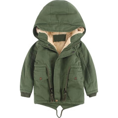 L SERVER Зимняя куртка для мальчиков и девочек, теплая экипировка с капюшоном, толстое пальто, детские зимние пальто