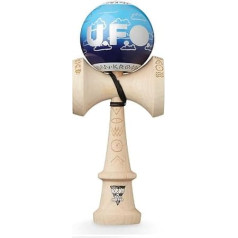 KROM Kendama KROM Jody Barton UFO Kendama zilā krāsā