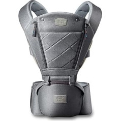 Sonarin 3 in 1 elpojošs Hipseat Baby Carrier, Baby Carrier priekšējais atvēršanas dizains, saules aizsardzība, daudzfunkcionāls, viegli pārnēsājams un ērts māmiņai, lai atbilstu jūsu bērna izaugsmei, 100% garantija un bezmaksas piegāde - i