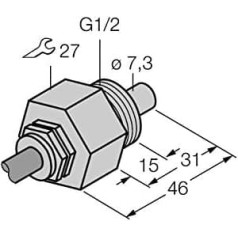 Turck Eintauchsensor FCS-G1/2A4-NAEX/D024 5M 6870033 1St.