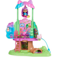 Gabby's Dollhouse Kitty Fairy's Transforming Garden Treehouse spēļu komplekts