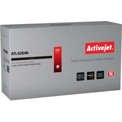 Effiki Activejet atl-x264n toneris (rezerves lexmark x264h11g; augstākais; 9000 lappuses; melns)