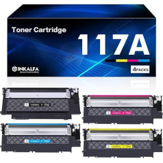 117A Color Laser MFP 178nw Toneru komplekts Kompatibel für HP Color Laser MFP 179fwg 150nw 179fnw 150a 178nw 178 179 150 W2070A W2071A W2072A W2073A Tonerkartusche Schwarz Cyan Gelb Magenta 4er-Pack