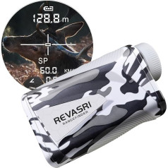 Дальномер REVASRI Golf/Hunting/Mini Rangefinder Waterproof 1500Y/M/F with Speed/Closest/Farthest/Two Point Height/VD/HD Horizontal/Golf Mode